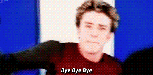 That person puts you down? That job makes you miserable? That gluten makes you bloated? Bye, bye, bye.