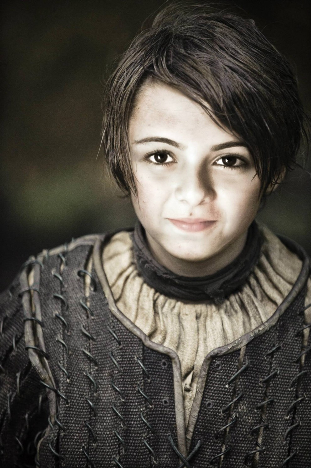 Klara Castanho como Arya Stark.