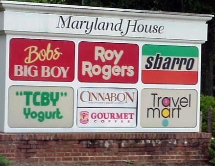 Road Trip Grub: Highway service plazas serving food from your childhood.
