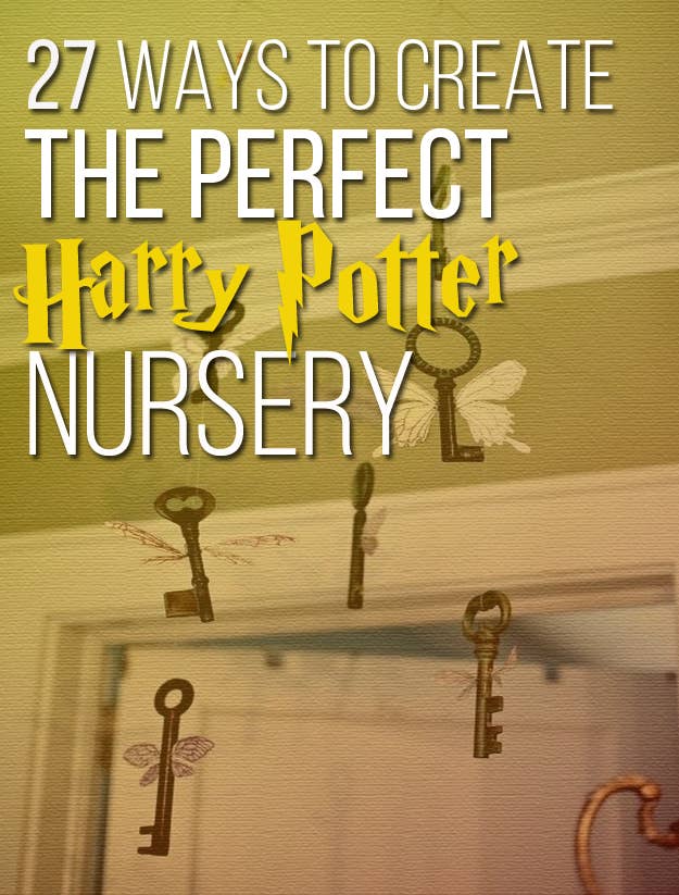 27 Ways To Create The Perfect Harry Potter Nursery