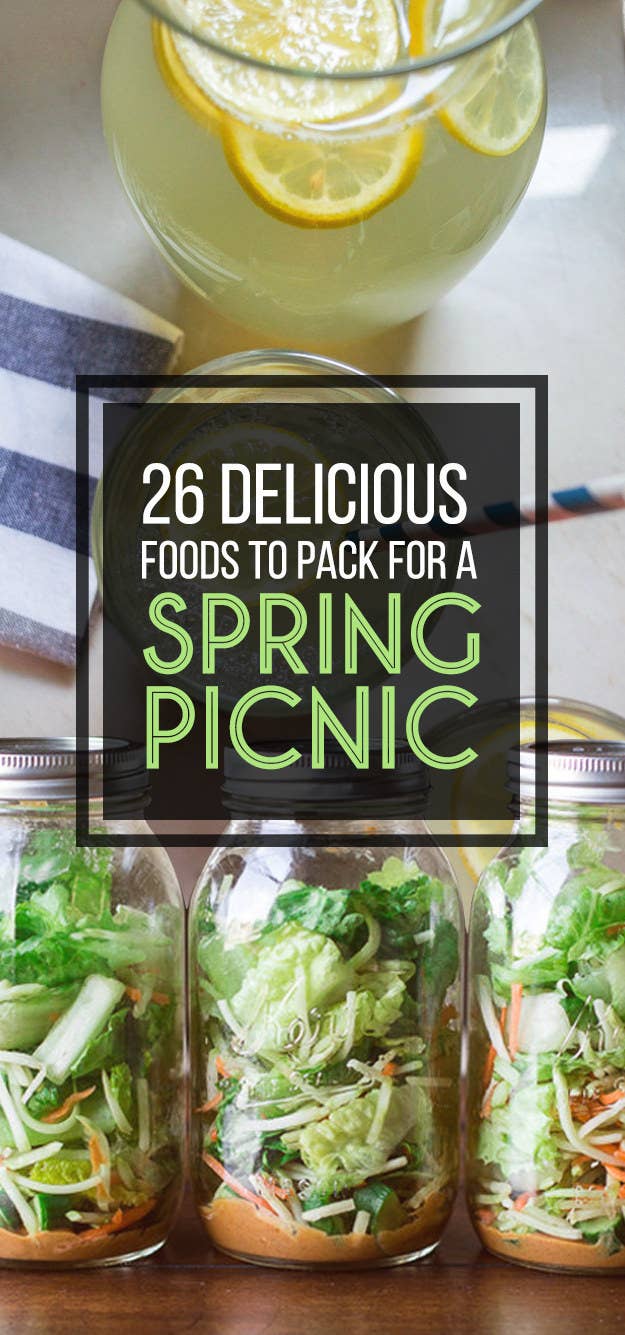 26 Make Ahead Foods Perfect For A Spring Picnic