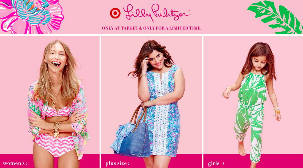 lilly pulitzer plus size target