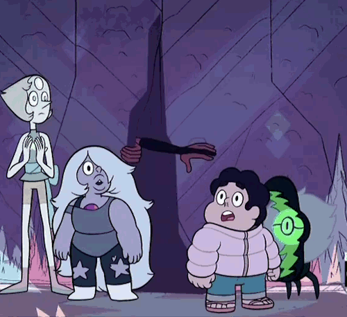 And I'm not just talking about in character design. (Although seriously, check out these character designs.) There's diversity in practically everything.You want male characters? Check. Female characters? Check. Nonbinary characters? Check. Straight characters? Check. Gay characters? Check. Possibly bisexual and asexual characters? Check. The characters are tall, short, thin, fat, disabled, old, young, white, black, asian, and alien and possibly onions(?). People have accents. People speak different languages. Some have glasses. Some have nuclear families. Some have step-parents. Some have single parents. Some have three moms from outer space. This show is practically SWIMMING in diversity, people. I mean, look: