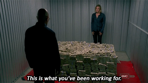 Alex: No, thank the goddess. Erin: No. All my money goes to food and booze now.Kristin: HA HA HA HA WOW YES but I went to grad school. Don't go to grad school. I feel like this is a topic that I'll feel less depressed about at 40.