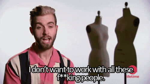 OK, so you always ended up with at least one slacker and one really bossy person, but working in groups in the real world is an infinitely more difficult struggle.