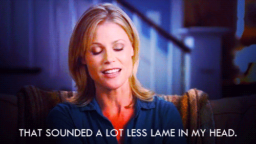 Your thoughts can come out a lot dumber than you anticipated.