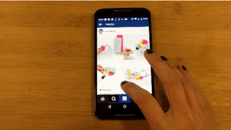 Go to Settings > Accessibility > Magnification gestures, and switch to on. Now, you can triple tap to magnify, use two-finger drag to pan and two-finger pinch to adjust zoom level.