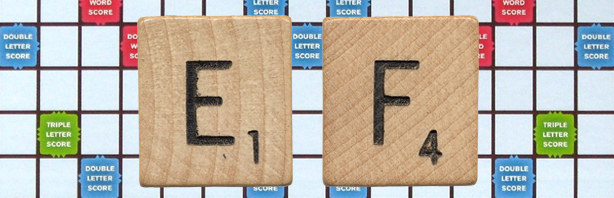 2 letter scrabble words