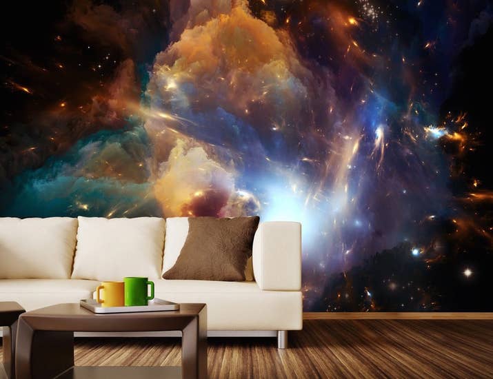 An out of this world living room, if I do say so myself.