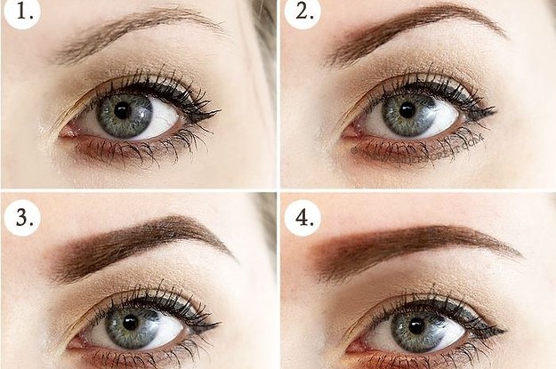 Eyebrow Shape Chart