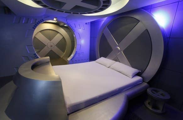For some much needed rest after searching Cerebro for bad guys.