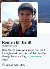 Ehrhardt updated his twitter biography after the twitter popularity. Cheers to Roman for going through with his friend's suggestion.