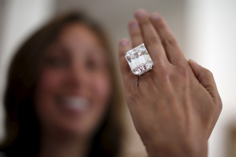 massive diamond ring