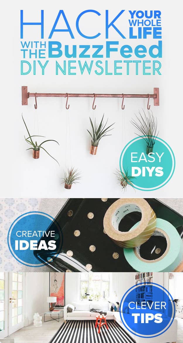 Hack Your Whole Life With The BuzzFeed DIY Newsletter!