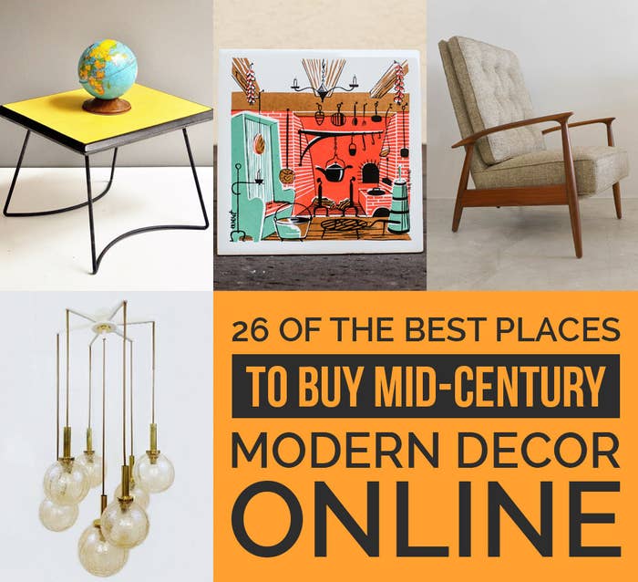22 Of The Best Places To Buy Mid-Century Modern Decor Online