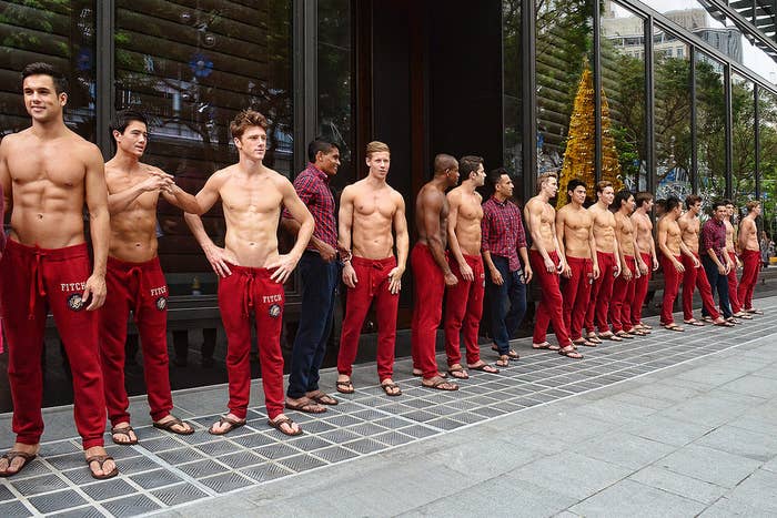 Abercrombie Says Farewell To Its Shirtless Men And Sexy Vibes
