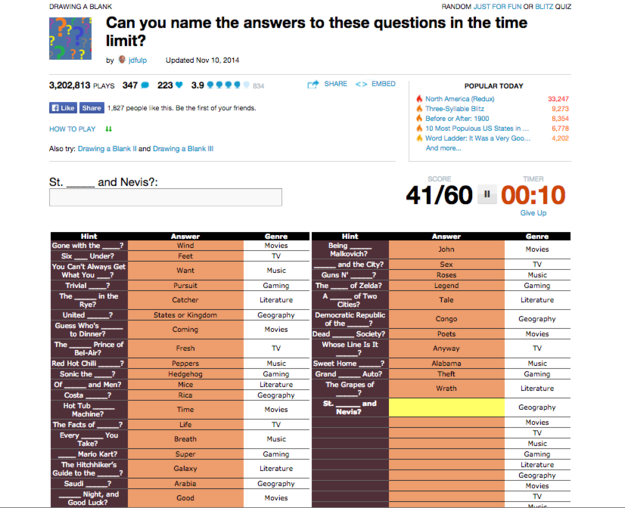 periodic a not why is table list the 21 Driving Quizzes Sporcle Are Crazy You Still That