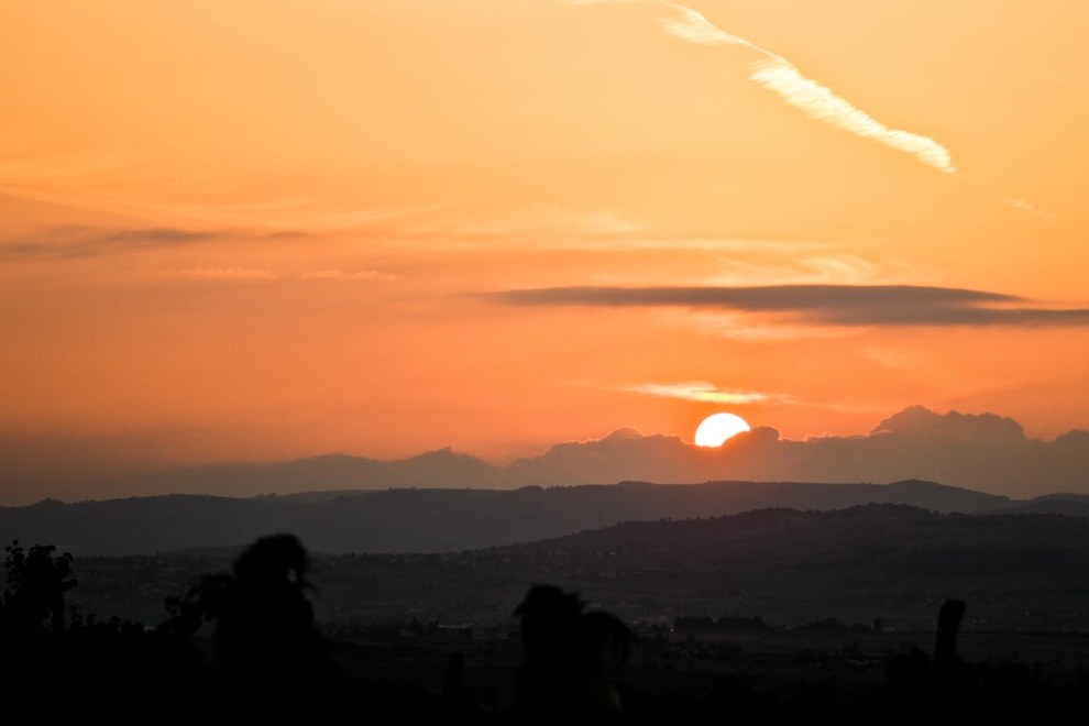 Les couchers de soleil sont moroses.