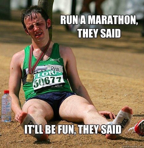 You have that terrible run where nothing goes right and you just want to hitch a lift back home.