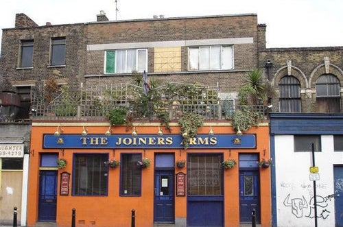 The Joiners Arms in East London