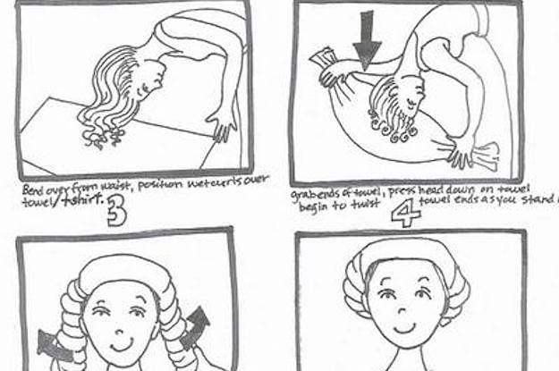 Here S How To Plop Your Hair For The Best Curls Of Your Life