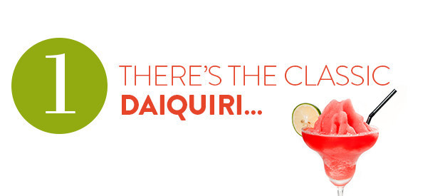 Add watermelon to rum, lime juice, and ice.