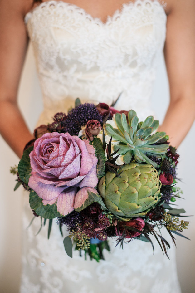 Why do brides carry bouquets?