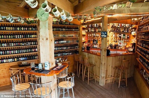 This Is How To Make Your Shed Into Your Own Private Bar