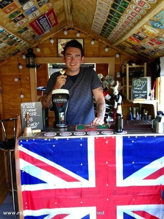 This Is How To Make Your Shed Into Your Own Private Bar