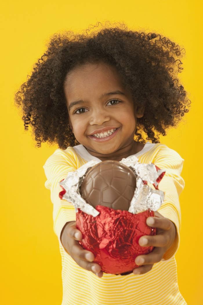 This is because Jesus was reborn appaz, eggs symbolise birth, and chocolate is nice.