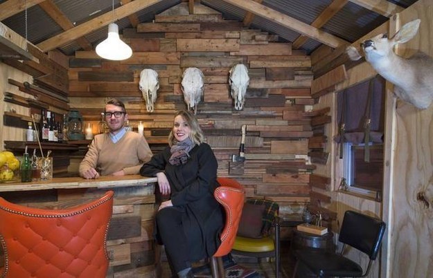 This Is How To Make Your Shed Into Your Own Private Bar