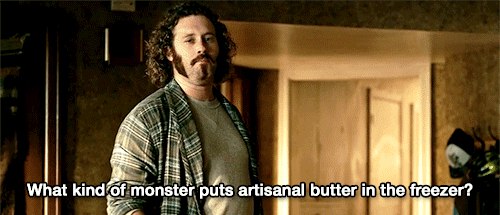 "Artisanal?" You guys would have the best time at the farmers' market, picking out organic meats and cheeses, which you would eat by candlelight later that night.
