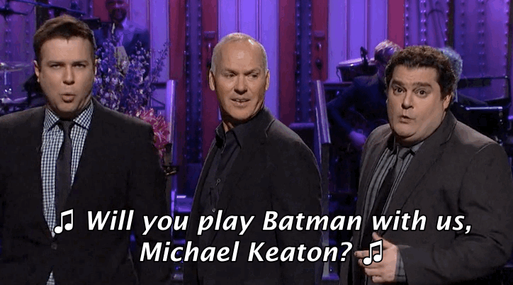 Michael Keaton Revived Classic "Batman" And "Beetlejuice" Quotes On "SNL"