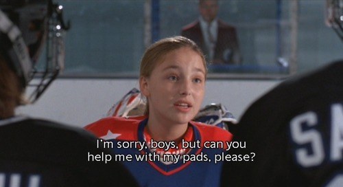 Appeared: D2 & D3Pros: quick glove, good experience, guys love herCons: doesn't get enough game timeJulie was the best goalie on the team, however didn't get enough playing time due to Bombay's fondness for Goldberg. Single handily she won the final game as a cold goalie due to her having the quick glove. Thank god in the 3rd film she was promoted to No 1 Goalie!