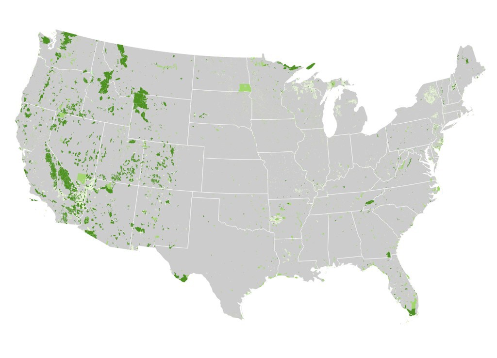 These Maps Reveal How The U.S. Is Failing To Protect Its Wildlife