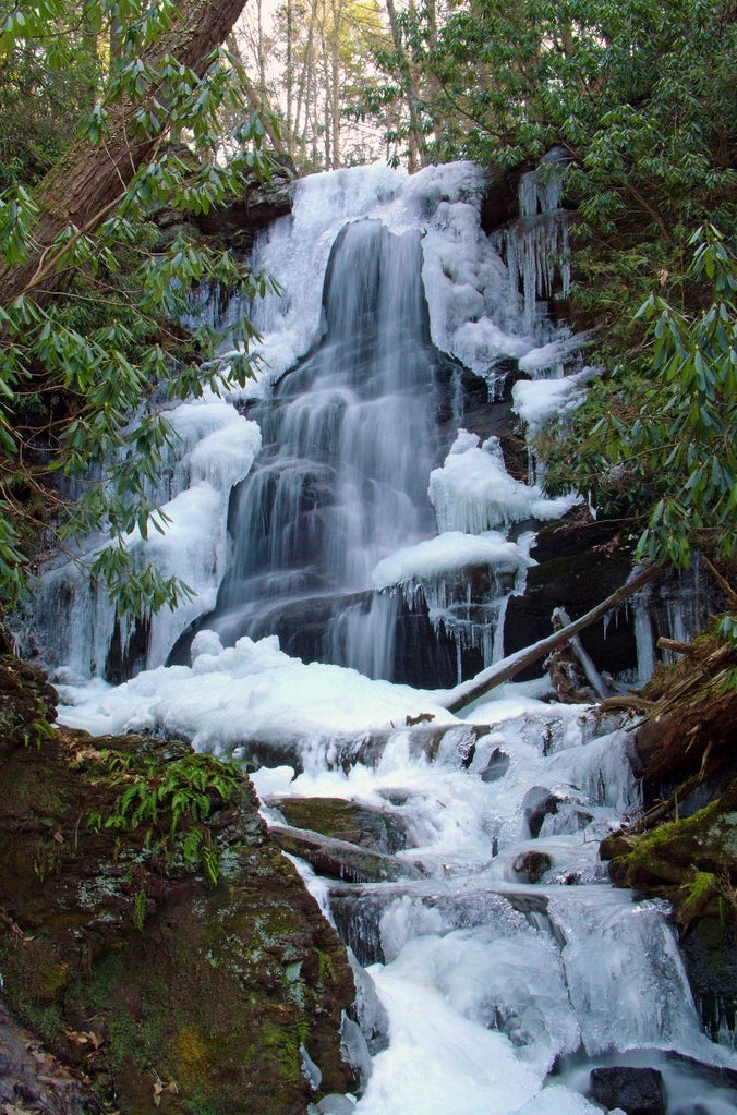 Silver Spray Falls in Sussex County