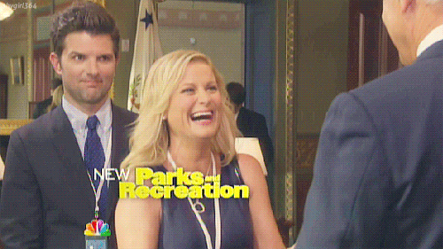 Leslie got to meet her number one man-crush, Joe Biden. HOW DID THEY GET THE VICE PRESIDENT TO CAMEO?