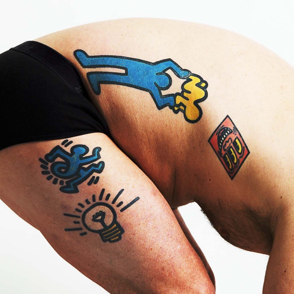 Tattoo uploaded by Pablo Ferrukt Tattoos Berlin  As a Keith Haring fan I  really enjoyed this one Done tattoosalonen For appointments drop by the  studio or call 33139313 keithharing tattoo tattoos 