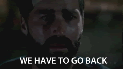 There's no going back.