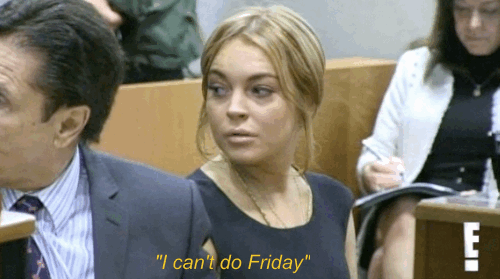 ... Friday is my hot yoga day.
