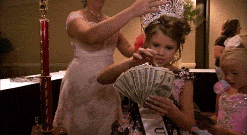 Rollin' in the dough!