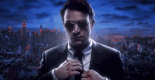 By day, Murdock is a hotshot lawyer who upholds the law – the same law he takes into his own gloved hands by night. That's bound to confuse a guy.