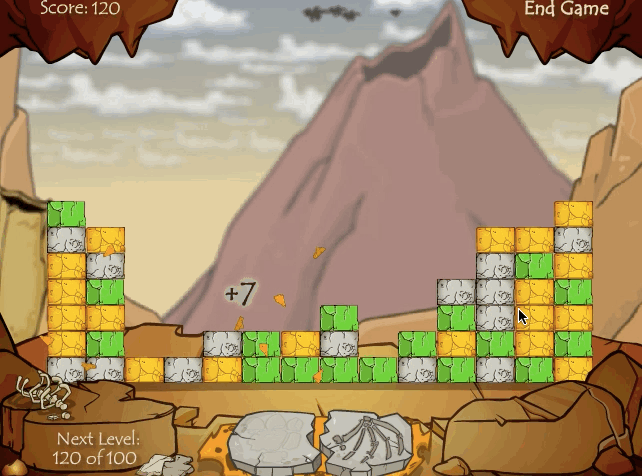 Featured Neopet: None.Why It Gives Us NeoNightmares: Though it's one of the original Candy Crush-like games (the first Destruct-O-Match came out in '04!), there's an entire storyline surrounding the puzzles you have to beat. Think Jurassic apocalypse, but you're seeking vengeance against something called the Giant Omelette. Not joking.