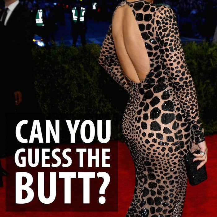 Can you guess the celeb from their Juicy Couture bum after Lourdes