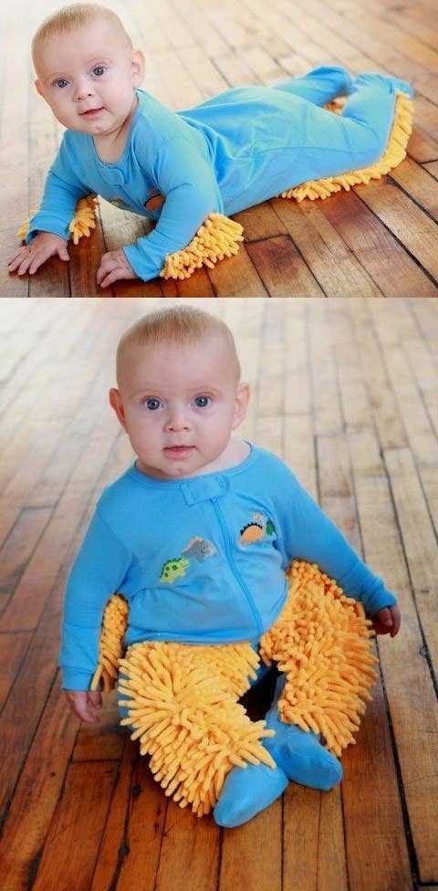 Questionable parenting choice, excellent lazy choice. Get it here.