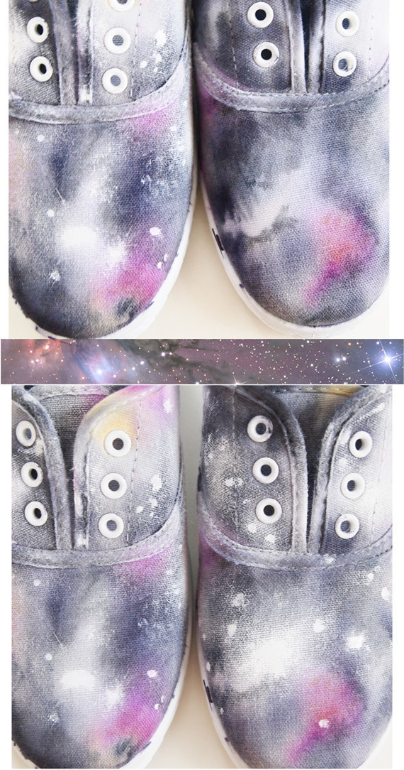 Give it a drippy effect with rubbing alcohol and some sharpies! Instructions here.