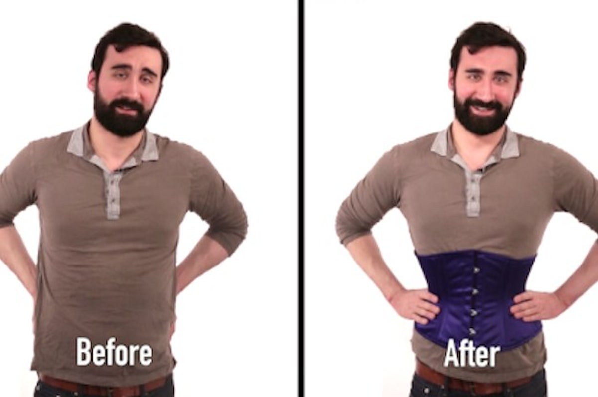 Guys Try Waist Training For The First Time And It's Hilarious