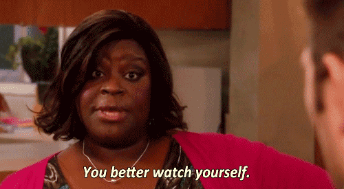 Only YOU can talk shit about your school.—Abigail