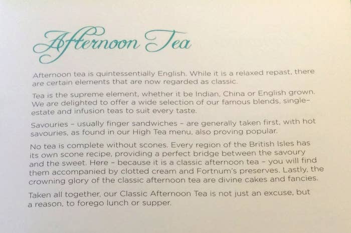 21 Things Americans Learned From An Afternoon Of High Tea