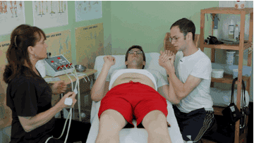 Watch this man experience simulated labor pain - Beauty Through Imperfection